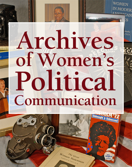 Archives of Women's Political Communication graphic