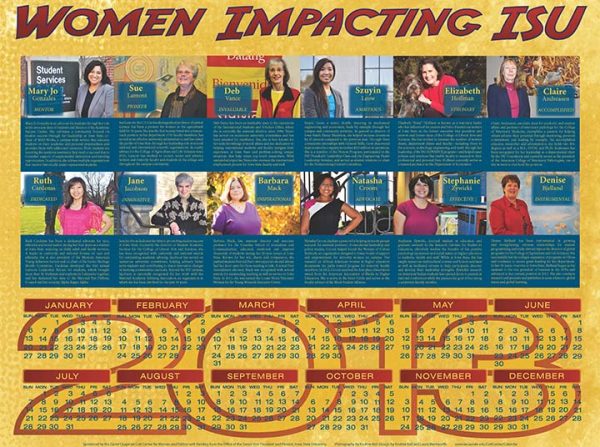 2013 Women Impacting ISU Calendar