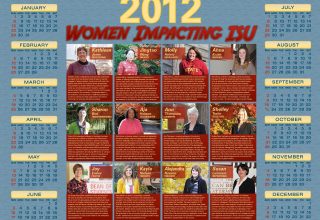 2012 Women Impacting ISU Calendar