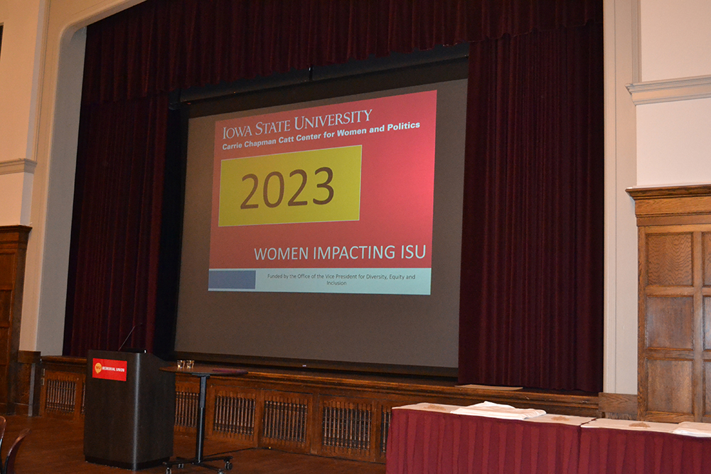 2023 Women Impacting ISU calendar honorees recognized • Carrie Chapman